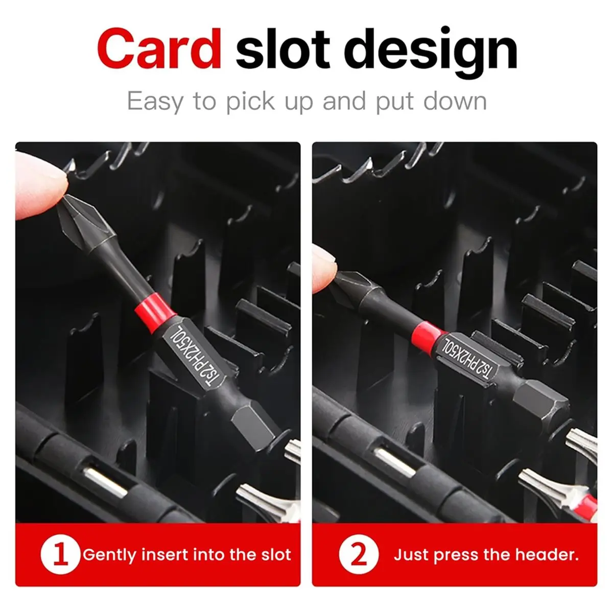 New Arrival@@ Fashion  Magnetic Nut Driver Set 27PCS, PH2 Impact Driver Bit Set, Deep Nut Drivers for Impact Drill,Extension Ro