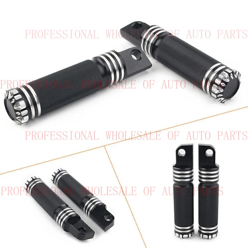 V+ V+ Male Mounts Footrest Footpeg Pedal Foot Pegs Rest For Harley Bike Motorcycle