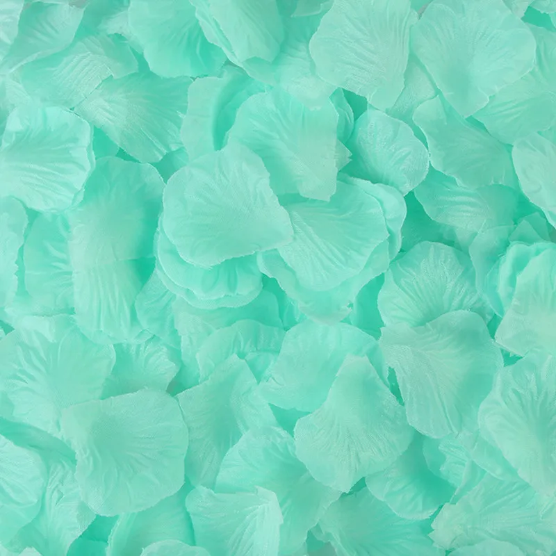500/1000 Pieces Silk Artificial Rose Petals Artificial Flowers Fake Petal for Valentine Day Wedding Party Decoration DIY Flowers