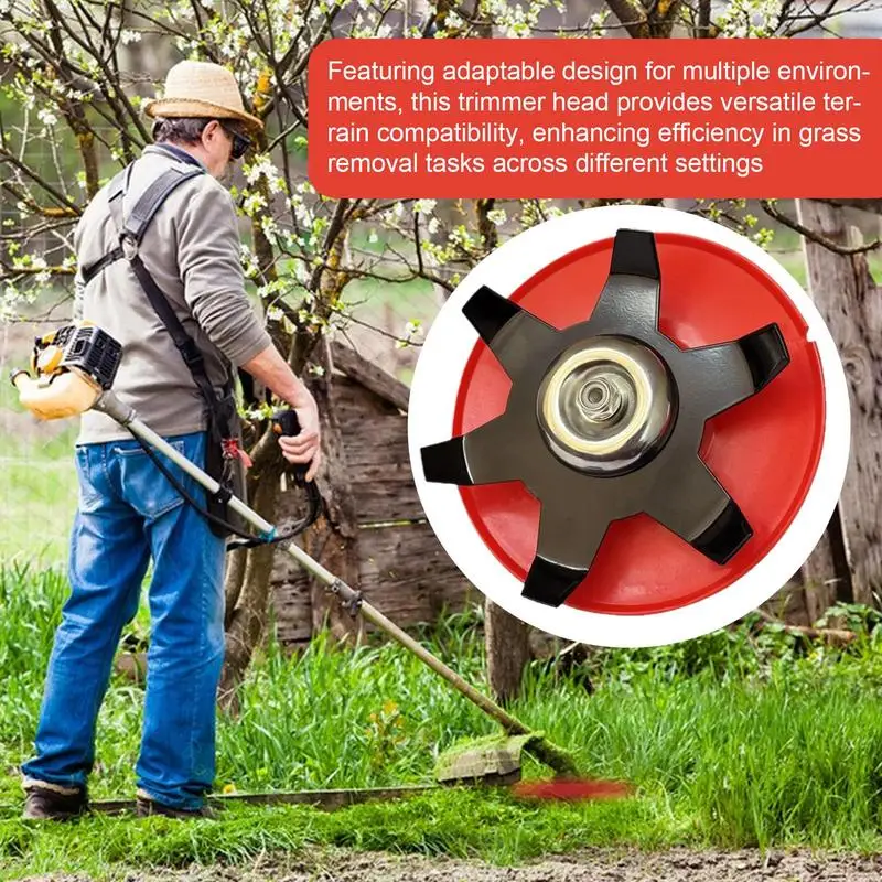 

Weeder Plate For Trimmer Multifunctional Grass Cutting Head Versatile Replacement Part For Garden Lawn Backyard Park Vegetable