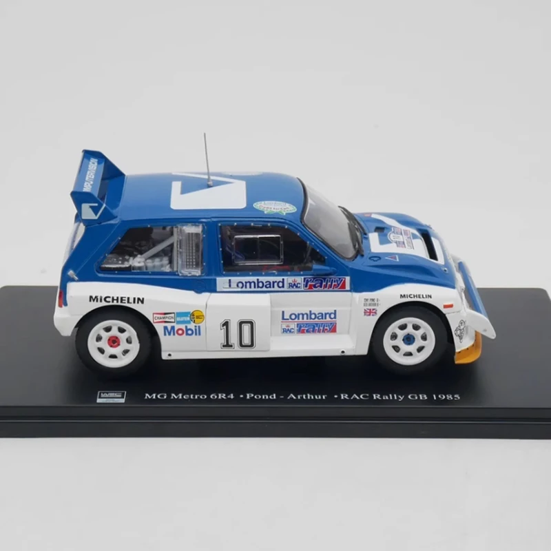 

Масштаб 1:24 Ixo Metro 6R4 WRC 1985, модель раллийного автомобиля из сплава, готовый продукт, серия моделирования, игрушечный автомобиль, сувениры, коллекция, подарок