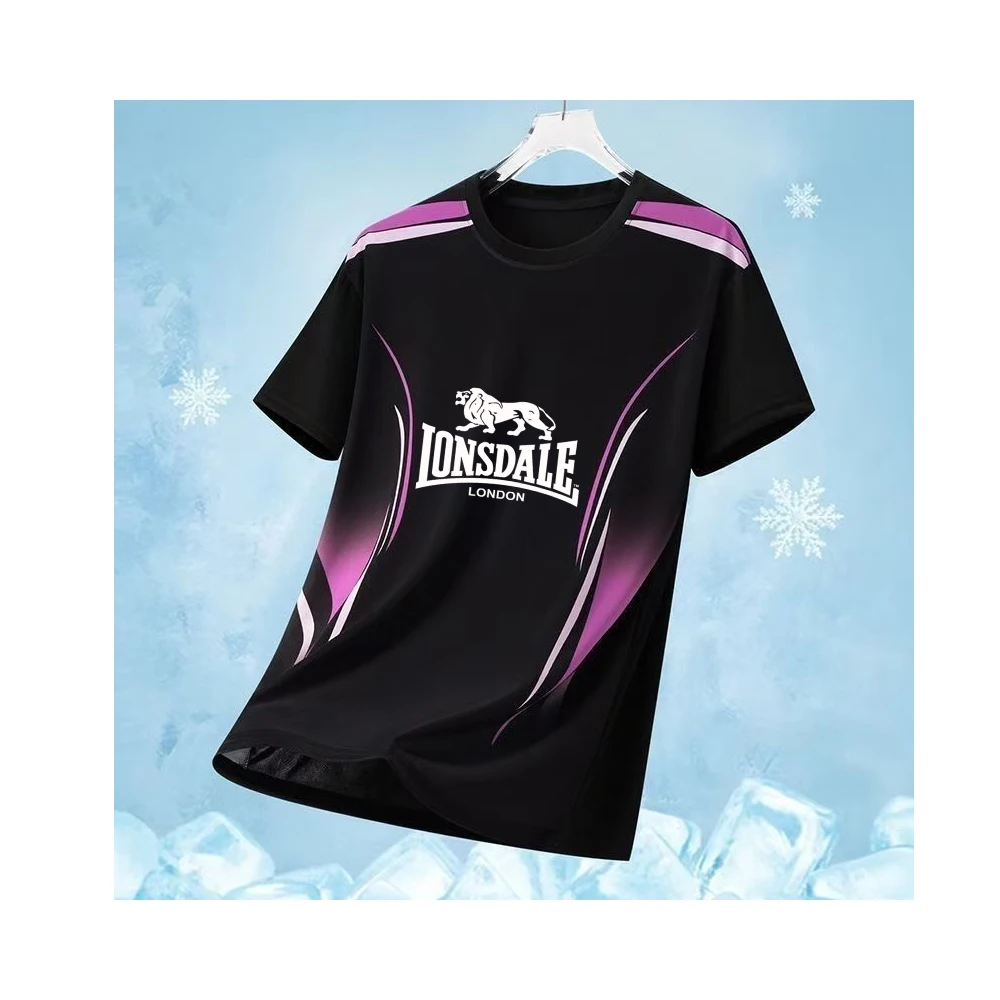 LONSDALE men's quick drying short sleeved summer lightweight sports plus size quick drying T-shirt top