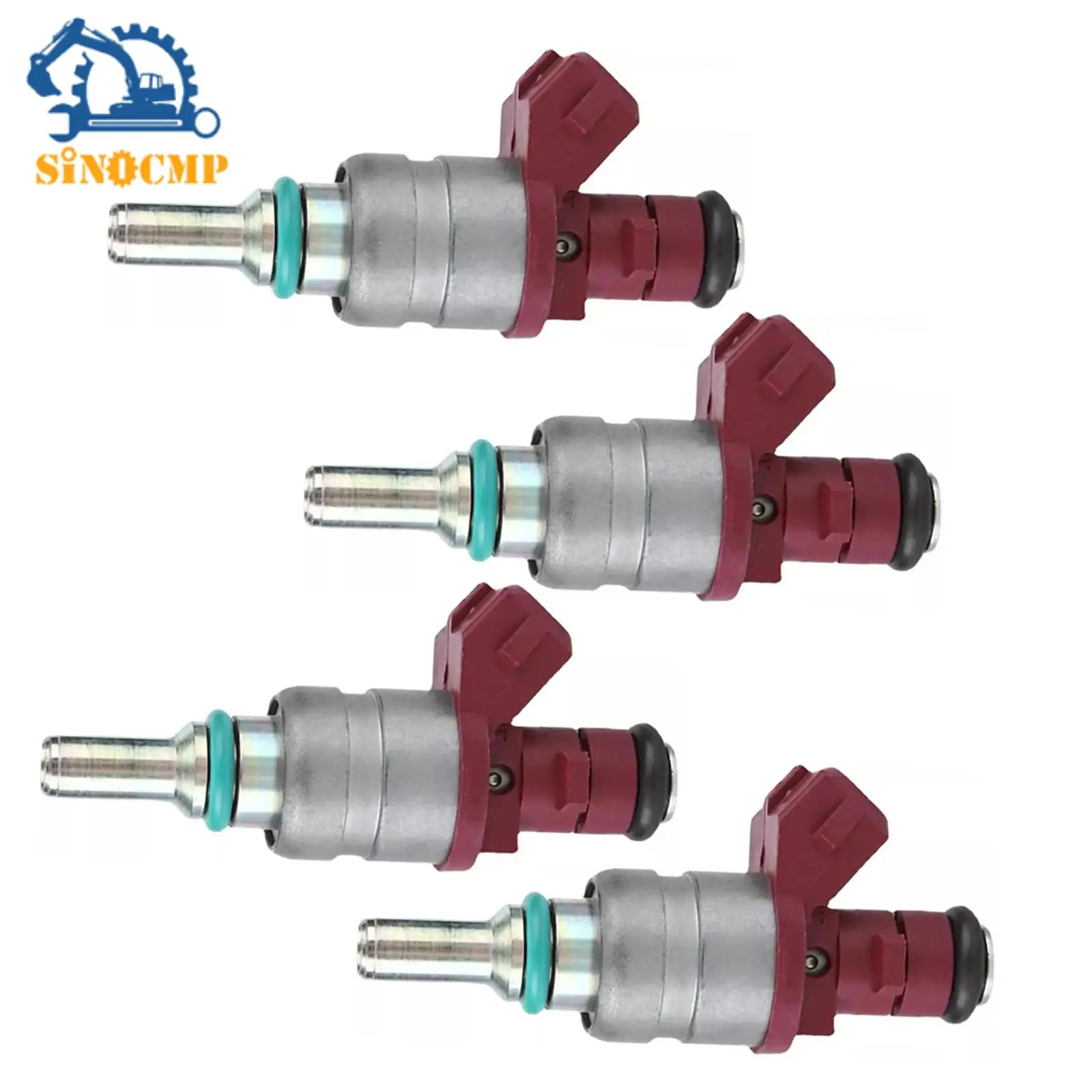 

Set Of 4 Fuel Injectors A2710780023 For Benz W203 C230 1.8l 2003-2005 Engine Components Fuel Supply System Accessories
