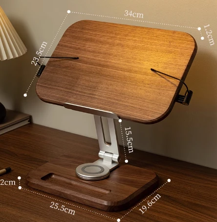 

Solid wood reading stand Reading bracket Children's learning reading artifact Picture book Multifunctional rotating lifting
