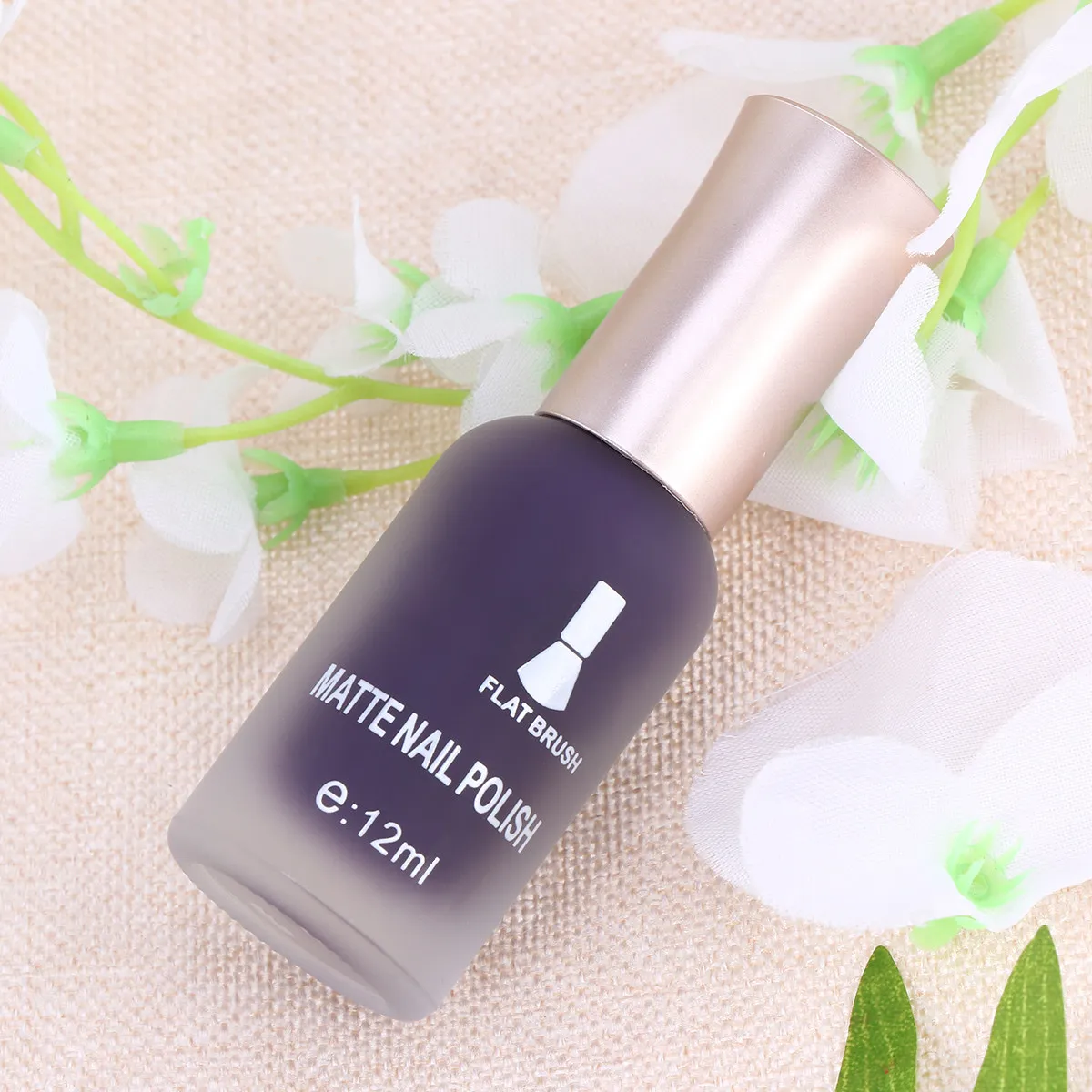 

12 Ml Frosted Matte Nail Color Finger Polishes Varnish Durable Lacquer Fingernail