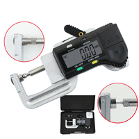 Interchangeable probe Digital Thickness Gauge Meter Tester Micrometer Lateral Thickness Gauge For Leather Steel Plate Cloth