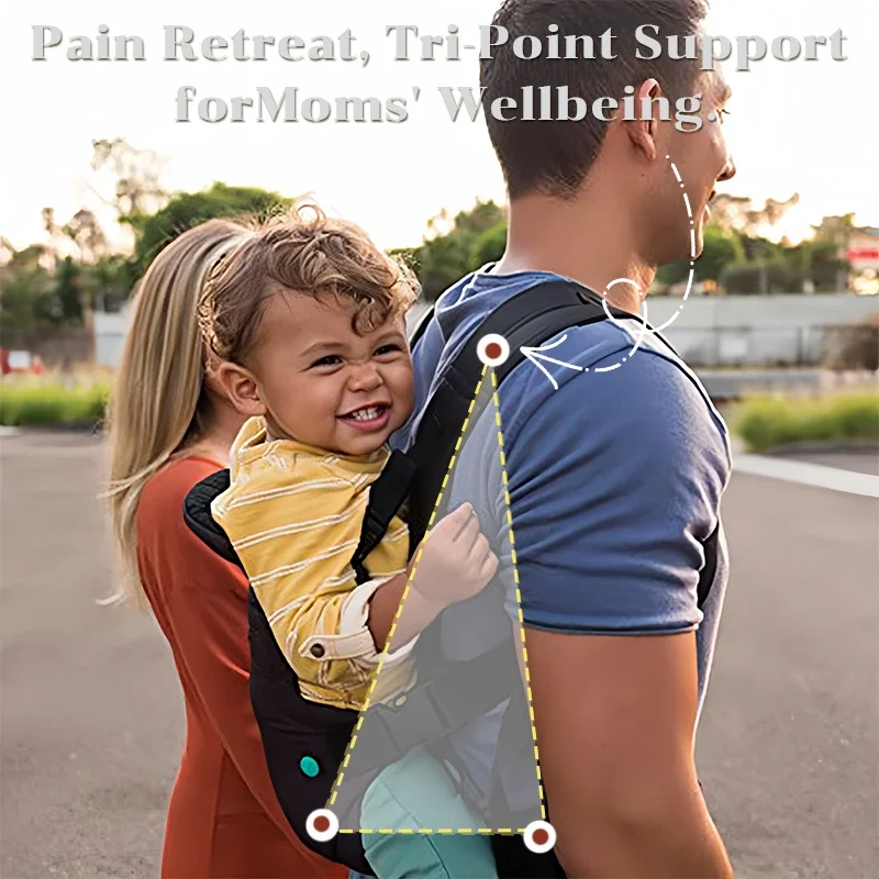 Baby Carrier Strap Multifunctional Convertible And Machine-Washable Lumbar Stool Belt For Infant Sling Wrap Kangaroo Bag