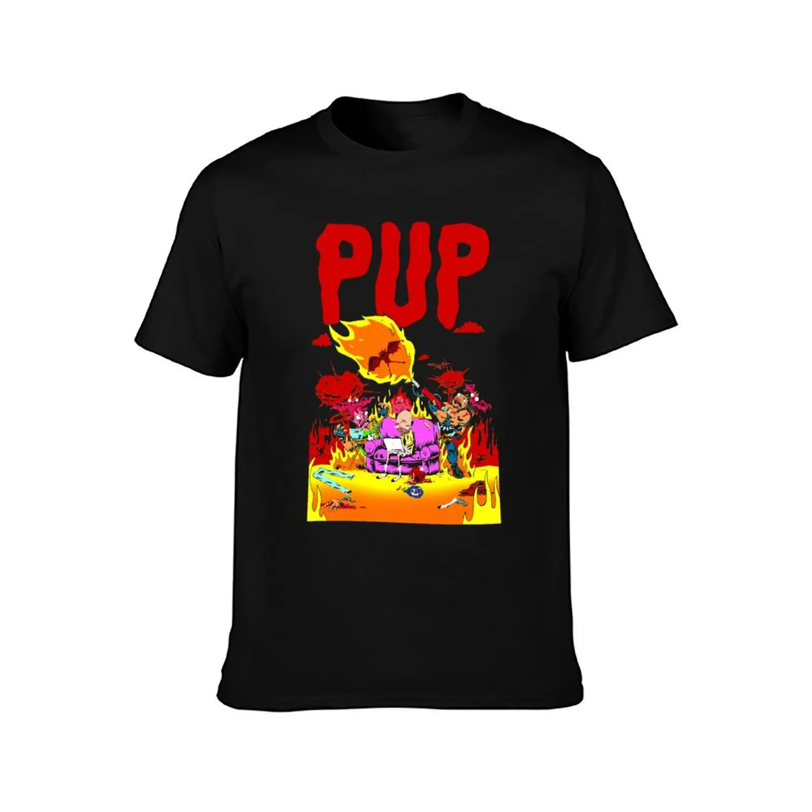 Mens Womens pup band Lucky Gift T-Shirt Work Wear Breathable Tee T-Shirt