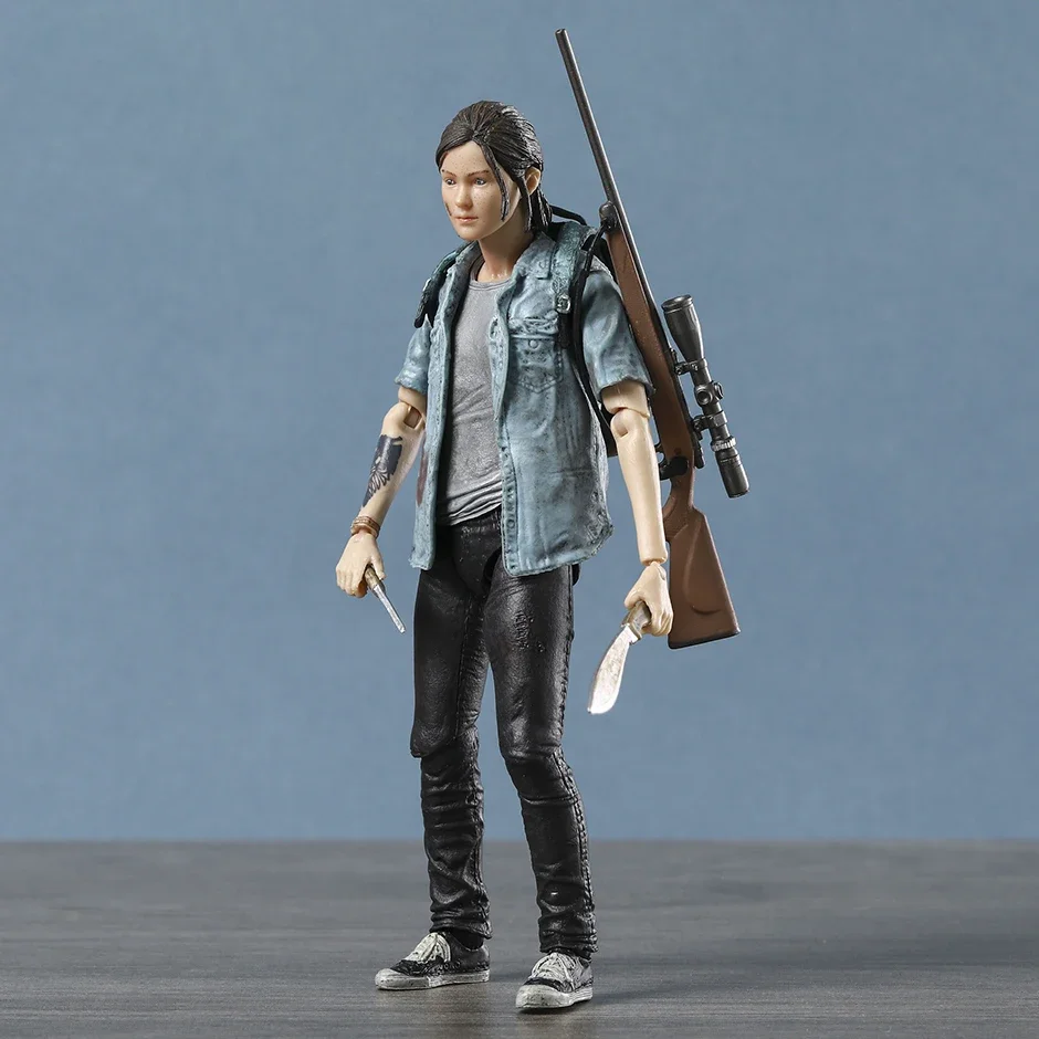 Neca the last of usアクションフィギュア、パートii、ジョエルと
