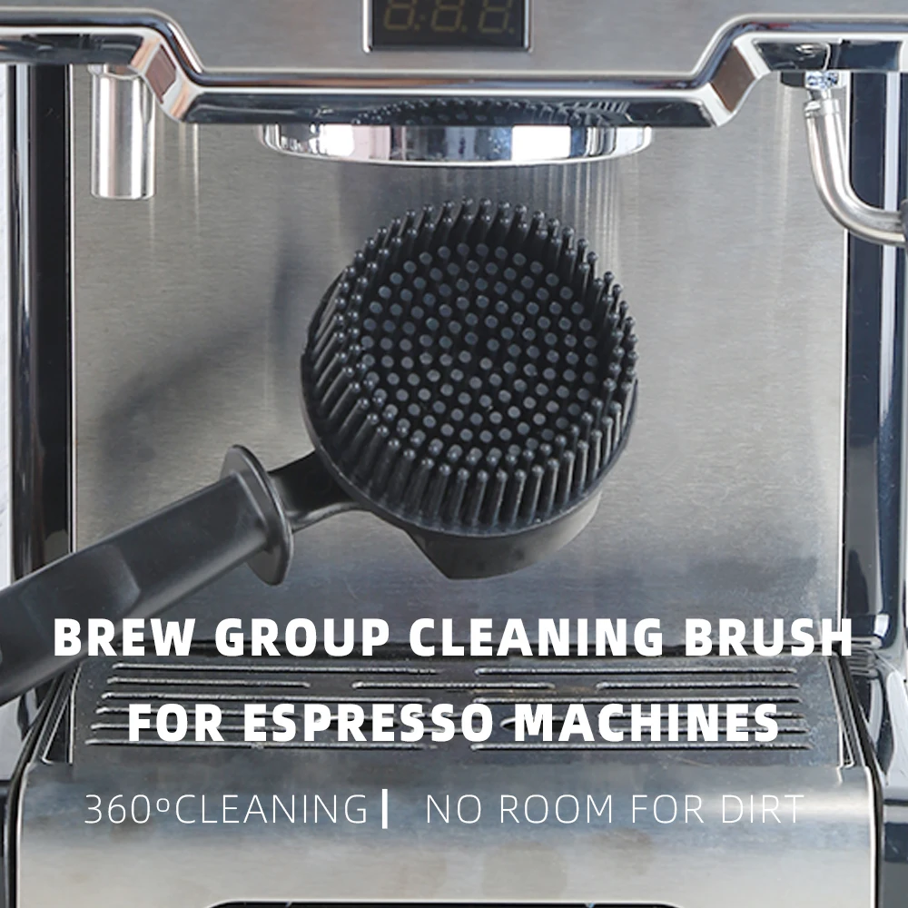 51/58 مللي متر ماكينة القهوة فرشاة نظافة القهوة القابلة للإزالة ماكينة صنع القهوة اسبريسو مجموعة رئيس شبه التلقائي أداة تنظيف المطبخ