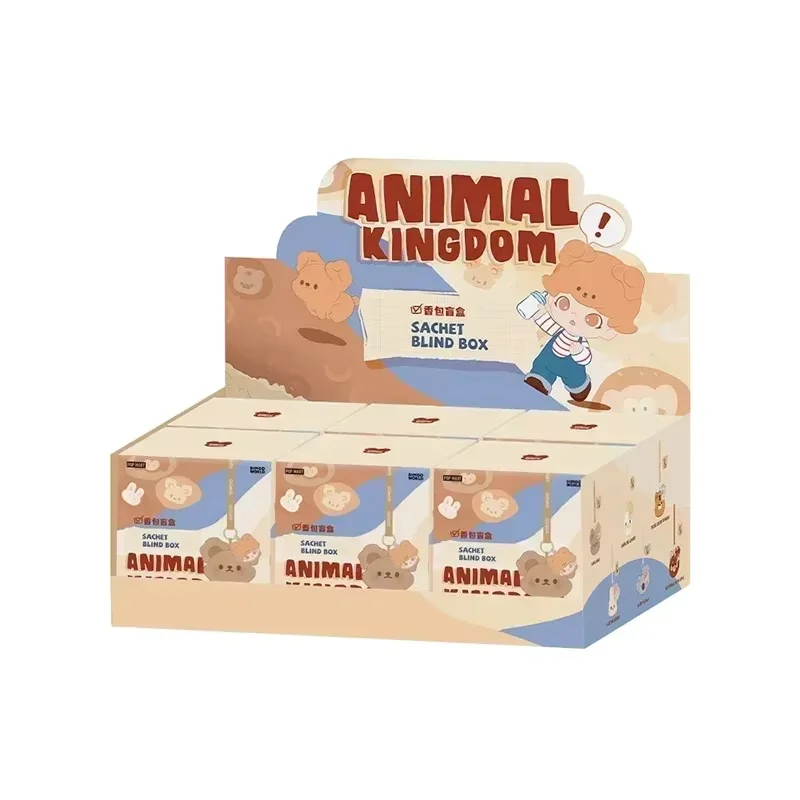 

POP MART DIMOO Kawaii Anime Action Figure - Animal Kingdom Series Blind Box Surprise Mystery Dolls for Girls Collectible Gift To