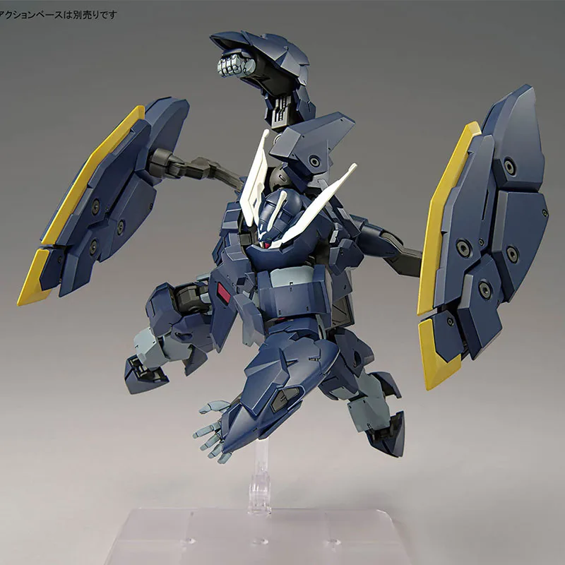 In Stock Bandai Genuine Gundam Model Kit HG IBO 1/144 Gundam Zagan Gunpla Anime Action Prize Figure Collection Gifts MVC Figures view 6