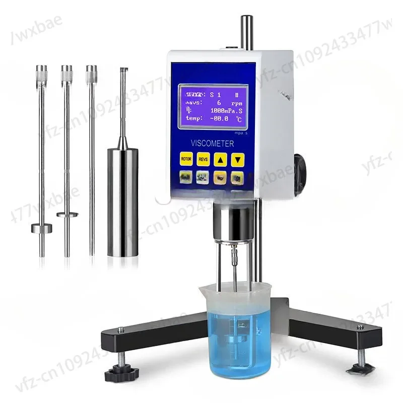 Viscometer Oil Glue Viscosity Meter Measuring Devices Viscosimeter Lab Testing Equipment Digital Sensor Rotary