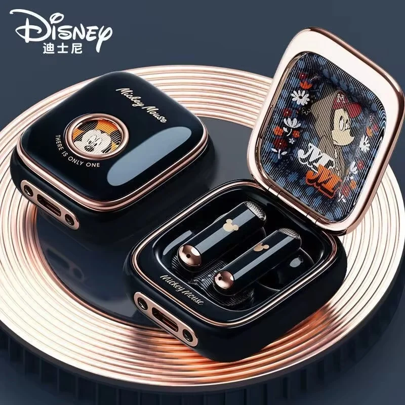 

Disney Wireless Bluetooth Earbuds Mickey Figure Stereo Sound Waterproof Deep Bass Noise Reduction Cute Earphones Birthday Girls