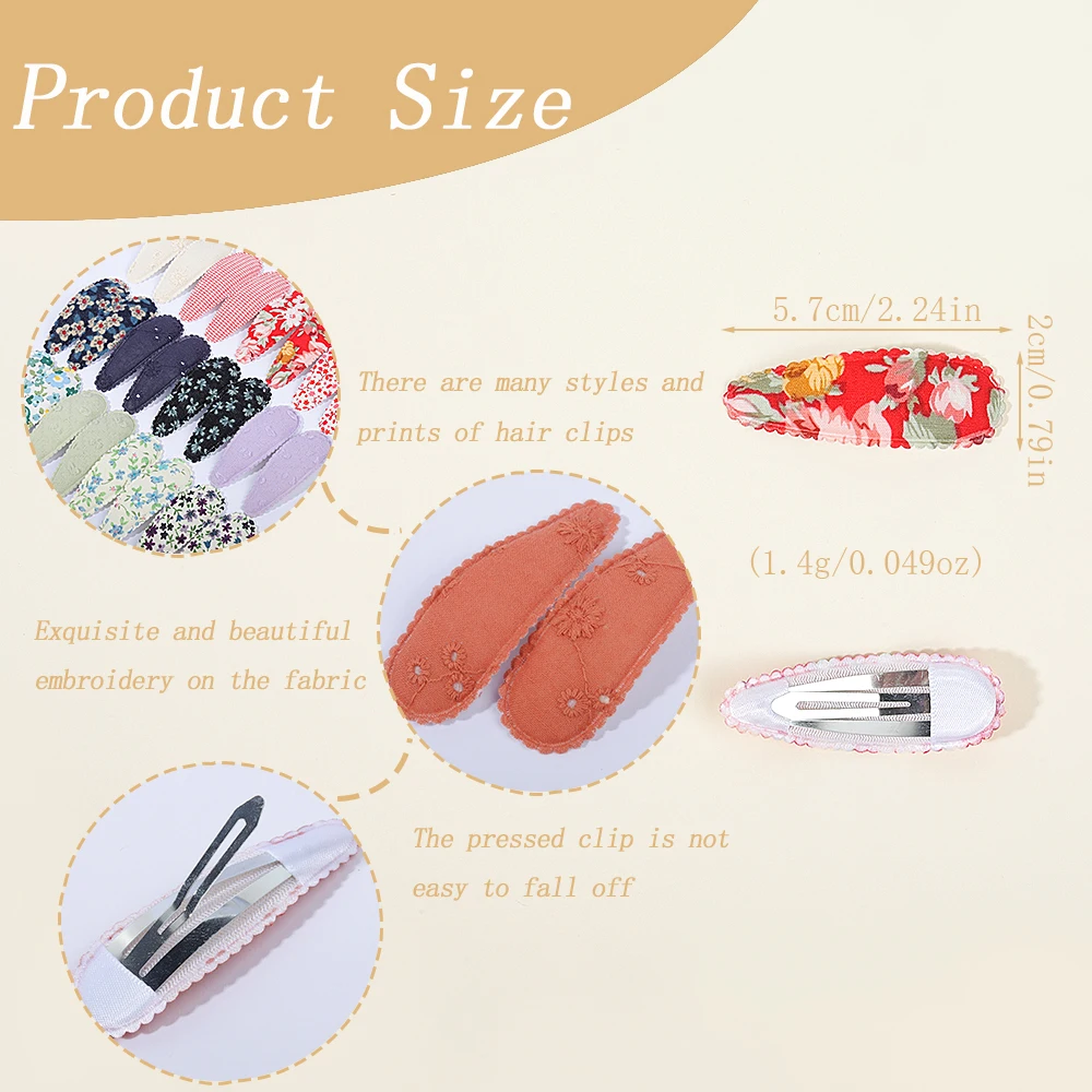 10個/セット 女の子用ヘアクリップ、様々なスタイルの可愛い - Hair Care Gift Set のレビューと価格
