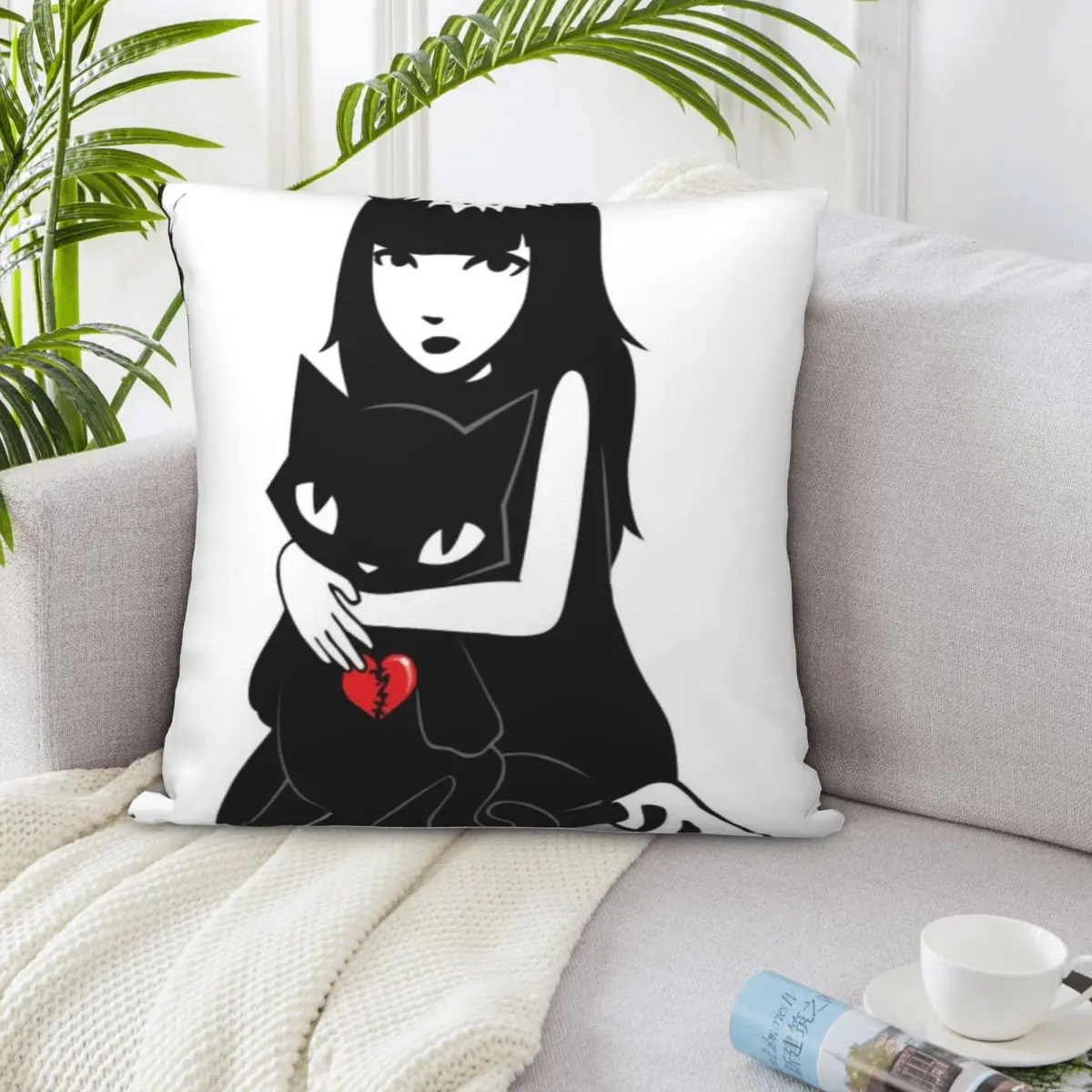 

Чехлы для подушек Emily The Strange 000949, чехлы для подушек, чехол для подушек Dakimakura, наволочка для подушки Dakimakura