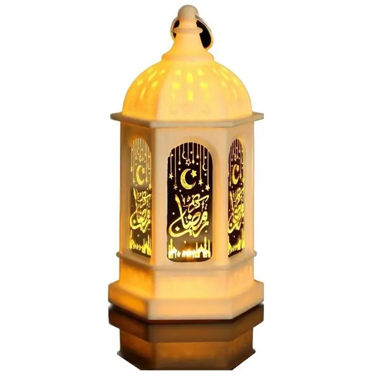 

Y74A-6Pcs Ramadan Decoration Lantern Hanging Ramadan Decorative Lamp Vintage Lantern Decoration