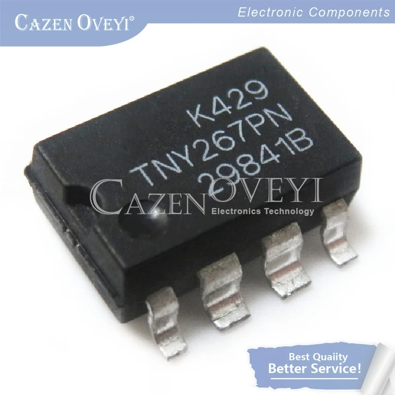 5pcs/lot TNY267GN TNY267 TOP242GN TOP242 TOP232GN TOP232 LNK364GN LNK364 SMD-7