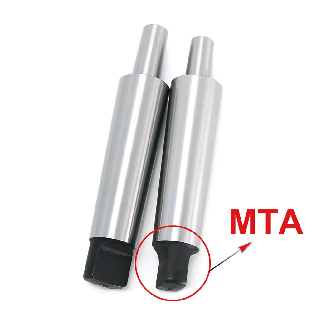 TULX 1pc MT1 MT2 MT3 MT4 MT5 Morse Taper Shank Drill Chuck Connecting Rod B10 B12 B16 B18 B22 Lathe CNC  Milling Machine MTA MTB