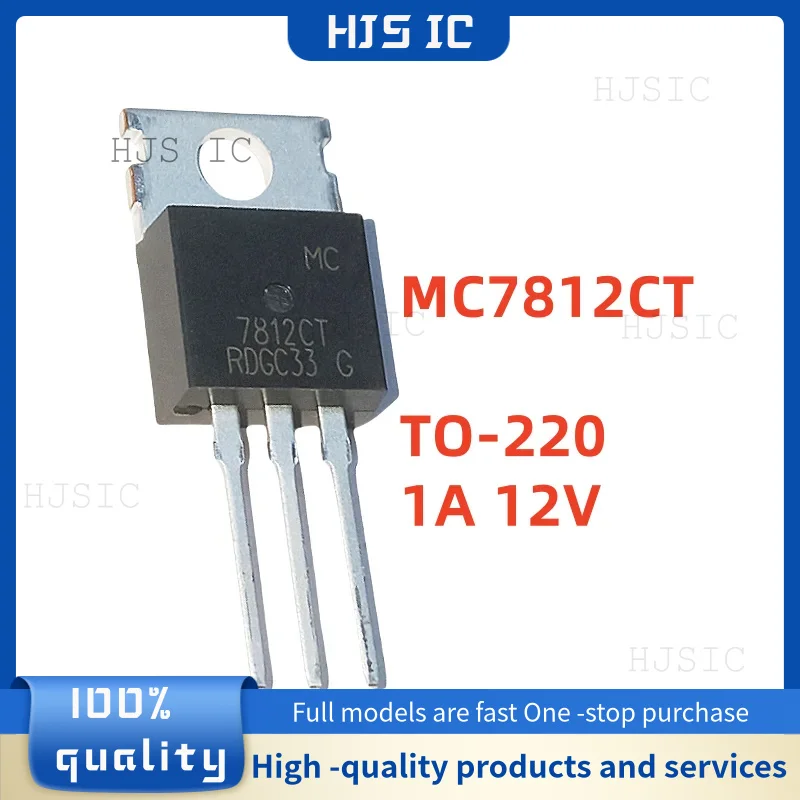 10PCS/ MC7805CT 7805CT MC7808CT 7808CT MC7809CT 7809CT MC7824CT 7824CT MC7812CT 7812CT TO-220 three-terminal voltage stabilizer