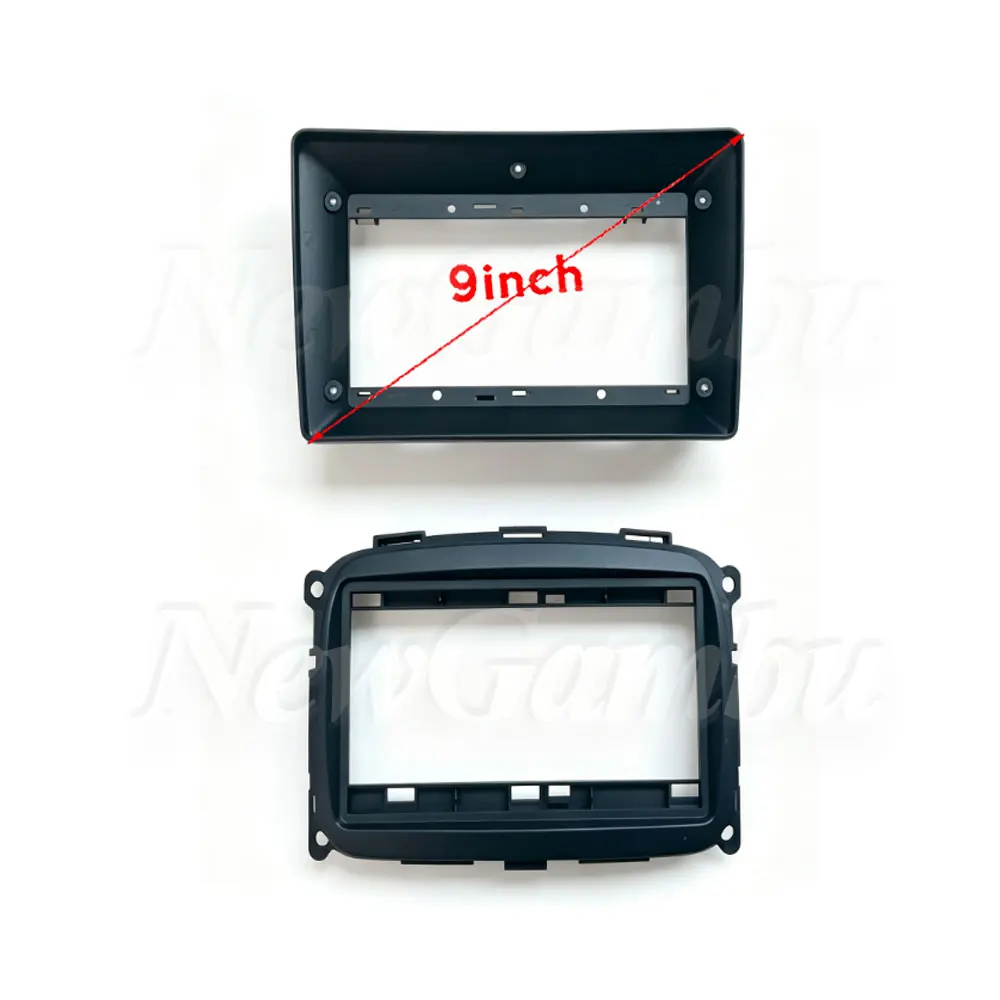 NewGambu 9 inch Car Fascia For TOYOTA ALPHARD Giulietta 2015 Frame No Cable Android Screen Android Dash Panel Frame Fascias
