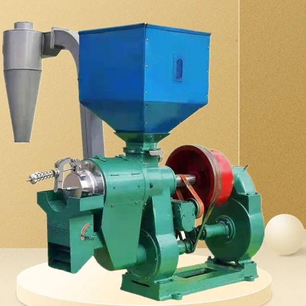 Commercial Rice Mill Double Duct Paddy Peeler Wheat Grain Peeling Machine Rice Polisher