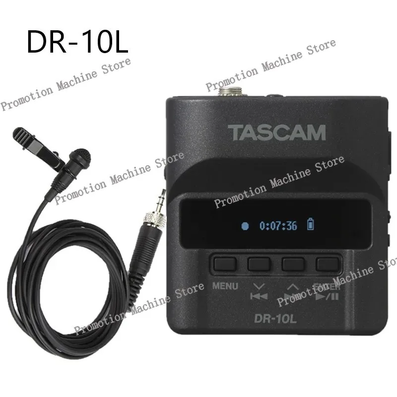 100% оригинальный высококачественный крошечный цифровой аудиорекордер Tascam DR-10L для кинозащиков и видеооператоров