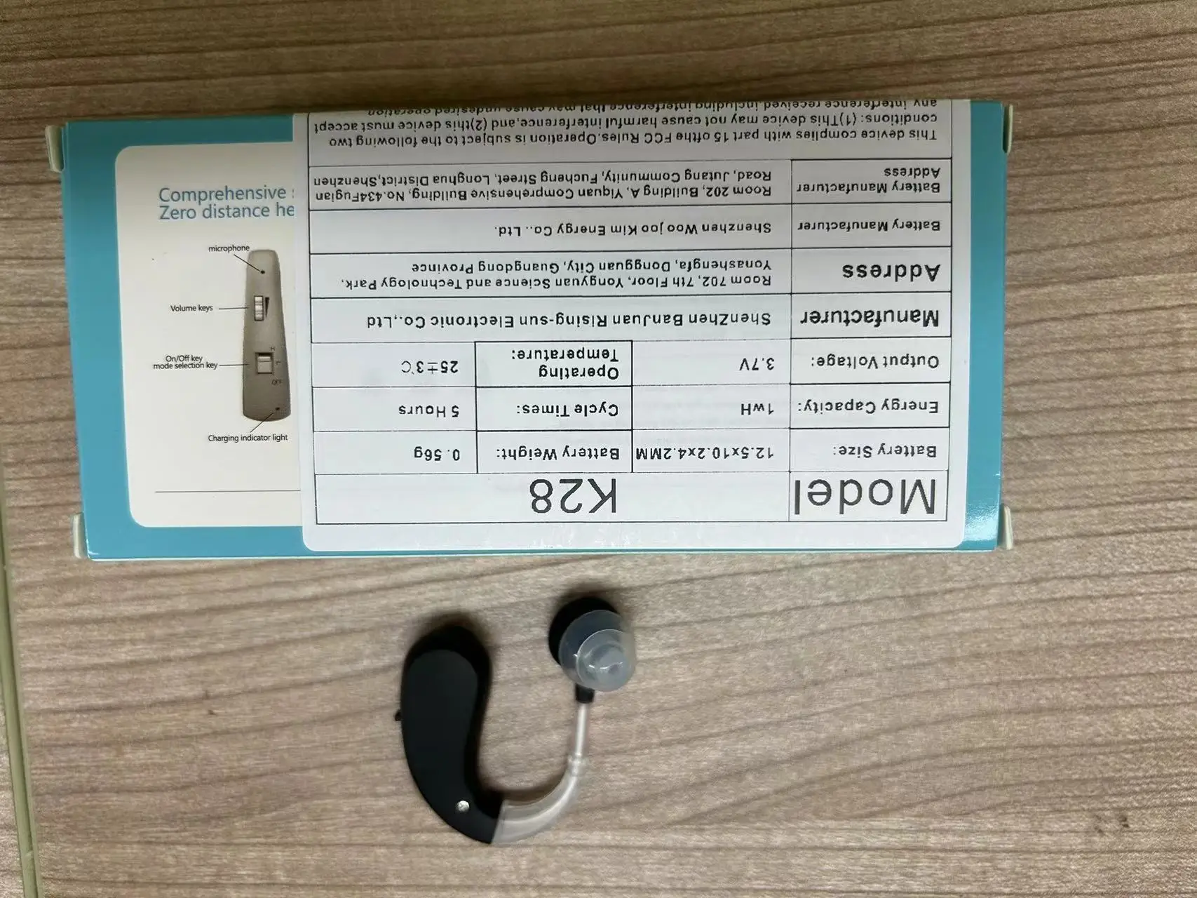 Enlarged hearing health earphones enhance ear sound protection for the elderly with hearing loss and tinnitus For Hearing Aid