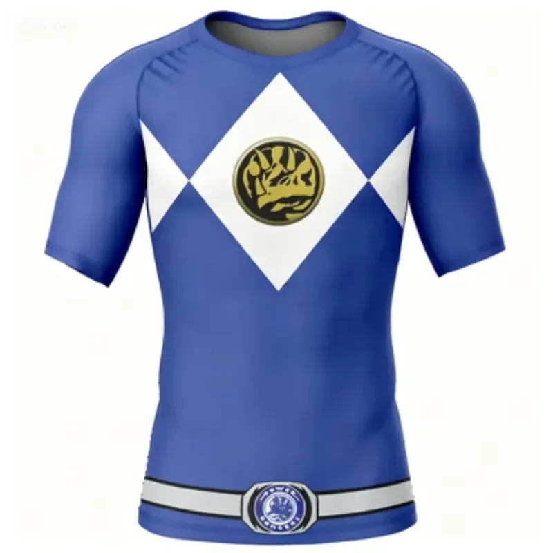 3D Printed 2026 Niche Non Collision Anime Manga Co Branded Fitness T Shirt Quick Drying Breathable Men Style Summer Gym Wear
