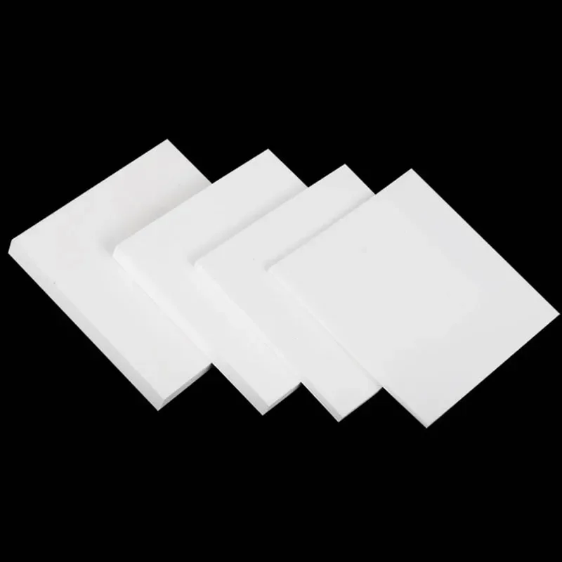 1~30mm Thickness PTFE Sheet PTFE Plate PTFE Board Block Polytef Plate Anti-Corrosion machining Model processing materials