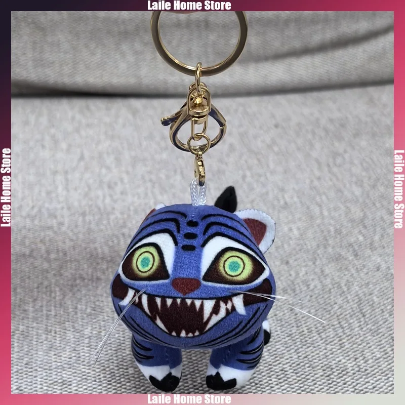 

Kpop Demon Hunters Keychain Cartoon Rumi Derpy Tiger Crow Keyring Saja Boys Key Ring Bag Decoration Boys Girls Christmas Gift