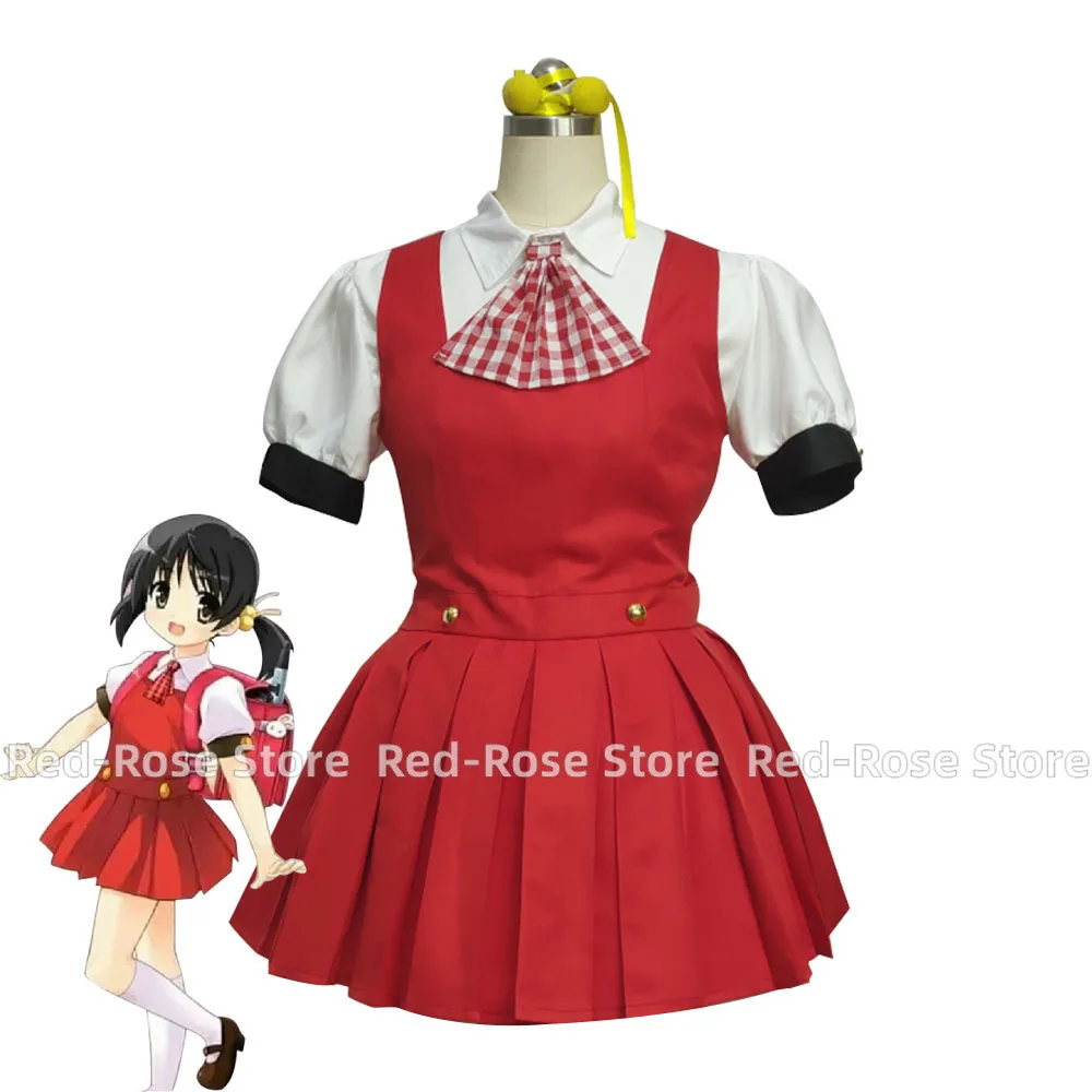 

Костюм для косплея виртуальной певицы, красное платье YUKI на бретельках, белая рубашка, комплект для ролевых игр на Хэллоуин для девочек и женщин