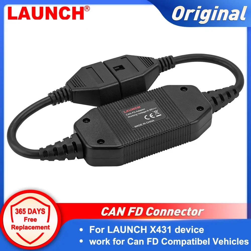 LAUNCH Official X431 CAN FD Adapter Code Reader CANFD Cable Car Diagnostic Tool for LAUNCH X431 Throttle Pad II Torque Turbo