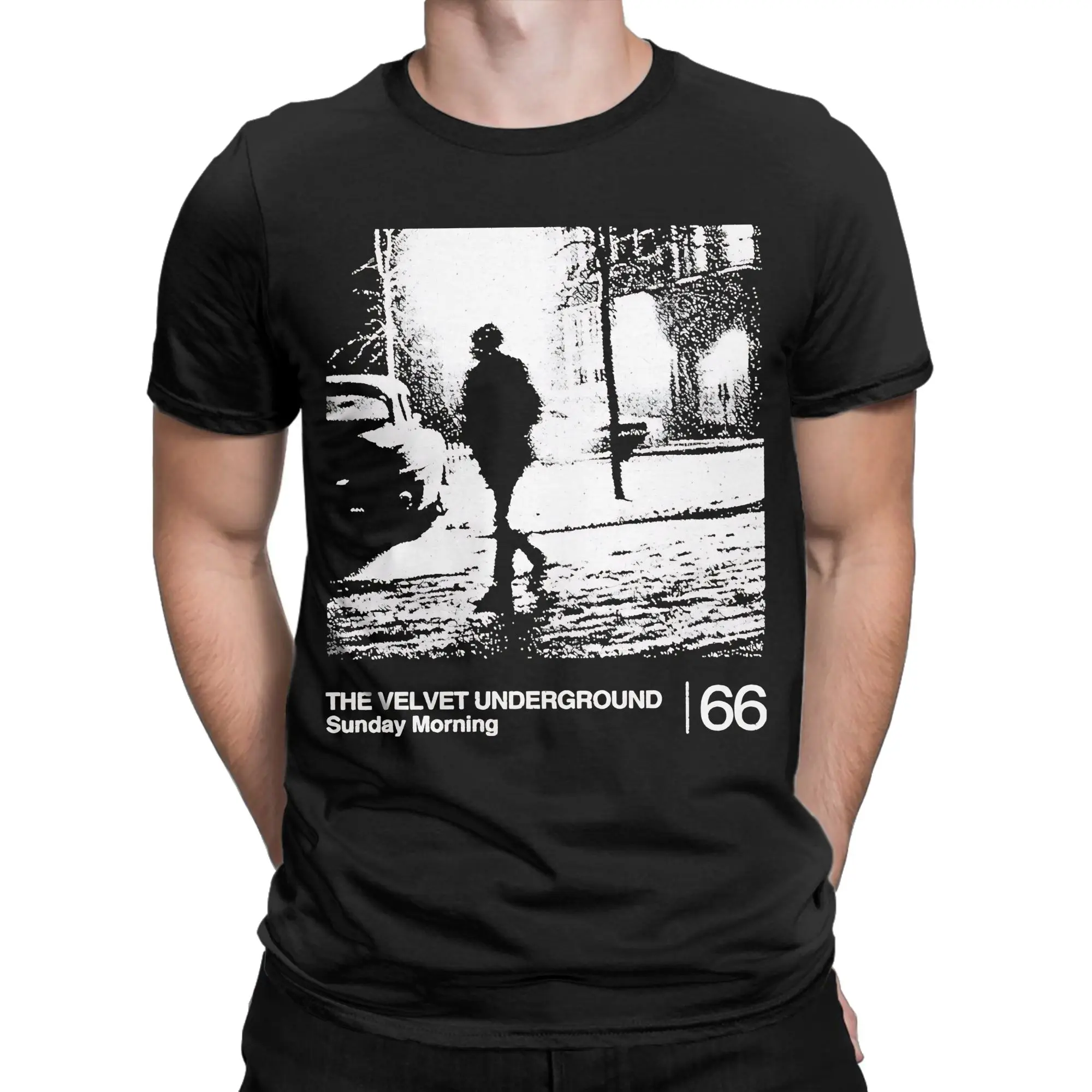 Sunday Morning  The Velvet Underground  Minimalist  T-Shirt 100% Cotton Tee Shirt Round Collar Short Sleeve T Shirt Clothes
