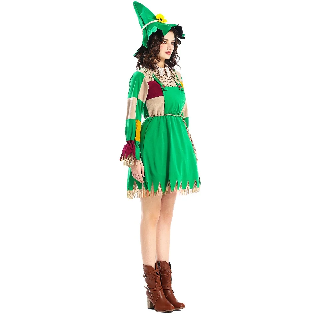 Adult een Fake Two-Piece Play Costume for Stage Performance loween Themed Cosplay Clothing Suitable for Women
