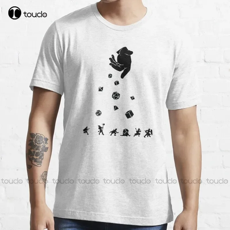 New Rocks Fall Everyone Dice T-Shirt Dog Mom Shirt Cotton Tee S-6Xl
