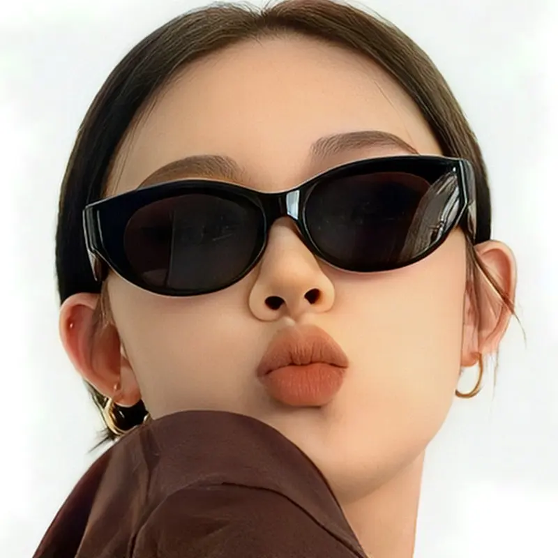 Vintage Cat Eye Sunglasses Woman Sexy Retro Square Small Cat Eye Sun Glasses Brand Designer Eyewear for Female Oculos De Sol