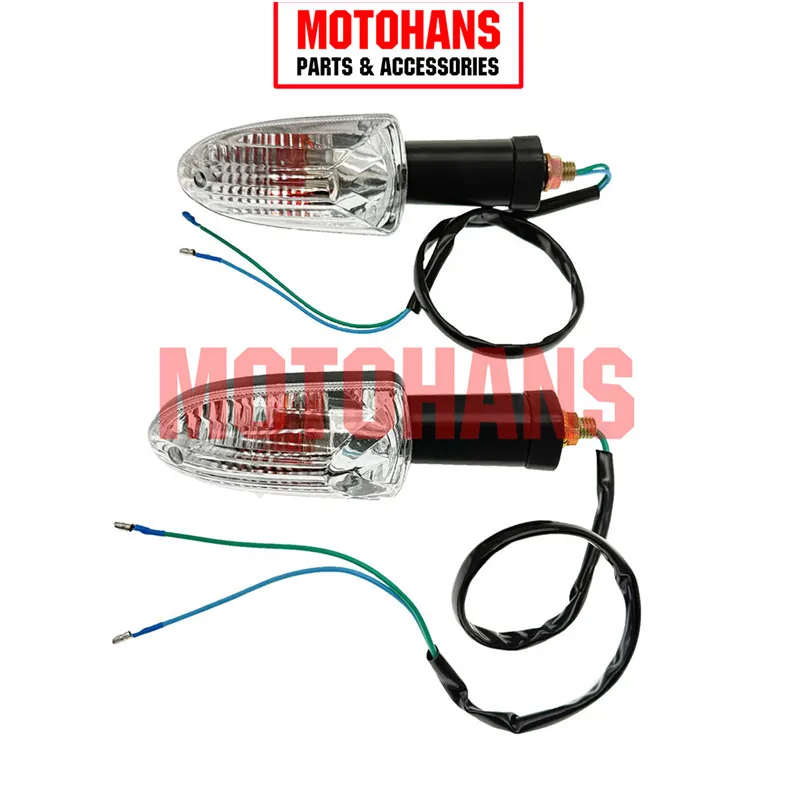 

2PCS MOTORCYCLE INDICATOR FLASHING LIGHTS TURN FLASHER SIGNALS LIGHT 12V FOR TVS APACHE RTR180 RTR160