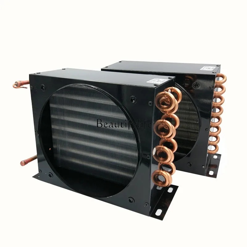 

Freezer condenser, copper tube radiator, fin heat exchanger