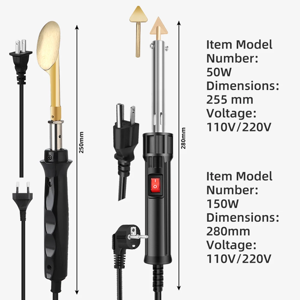 110V/220V Plastic Welder Tool Kit Professional Plastic Welding Gun Bumper Repair Portable Plastic Welder Soldering Iron Kit