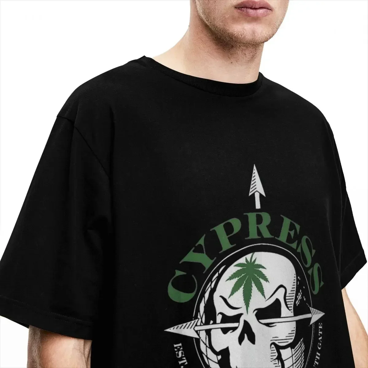 Cypress Hill Kronologik Men Women's T Shirt west coast Accessories Vintage Tees T-Shirt Cotton Unique Clothes