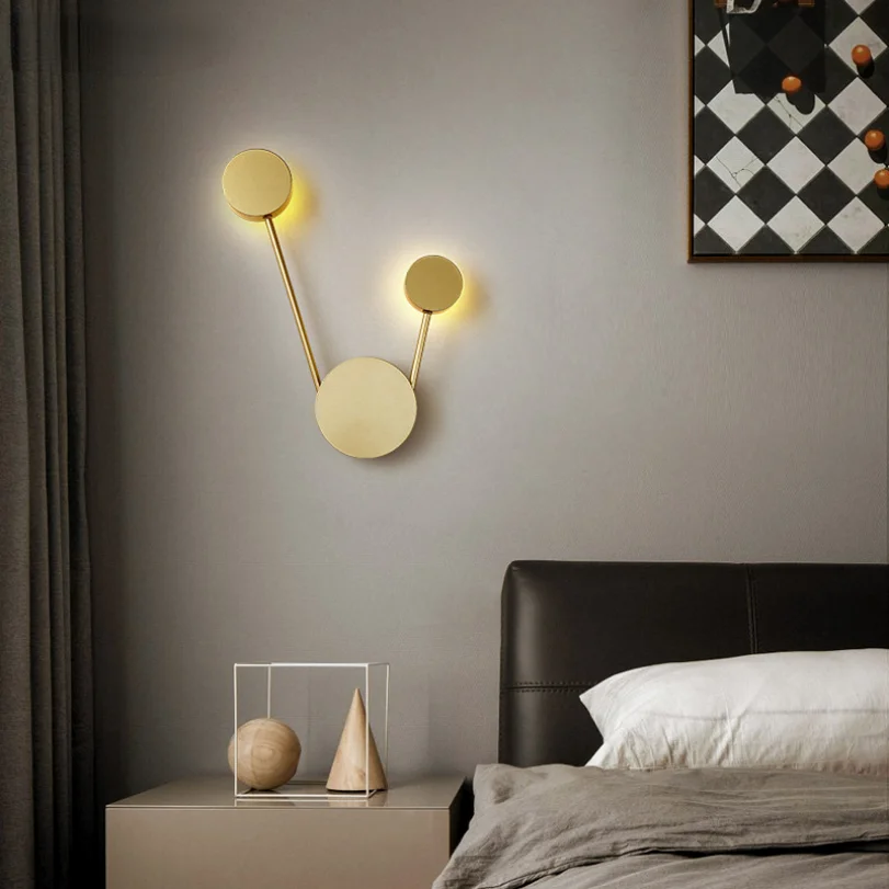 Moderne lampade a parete a Led per la casa soggiorno camera da letto corridoio Aisel decorazione applique luce apparecchio illuminazione calda