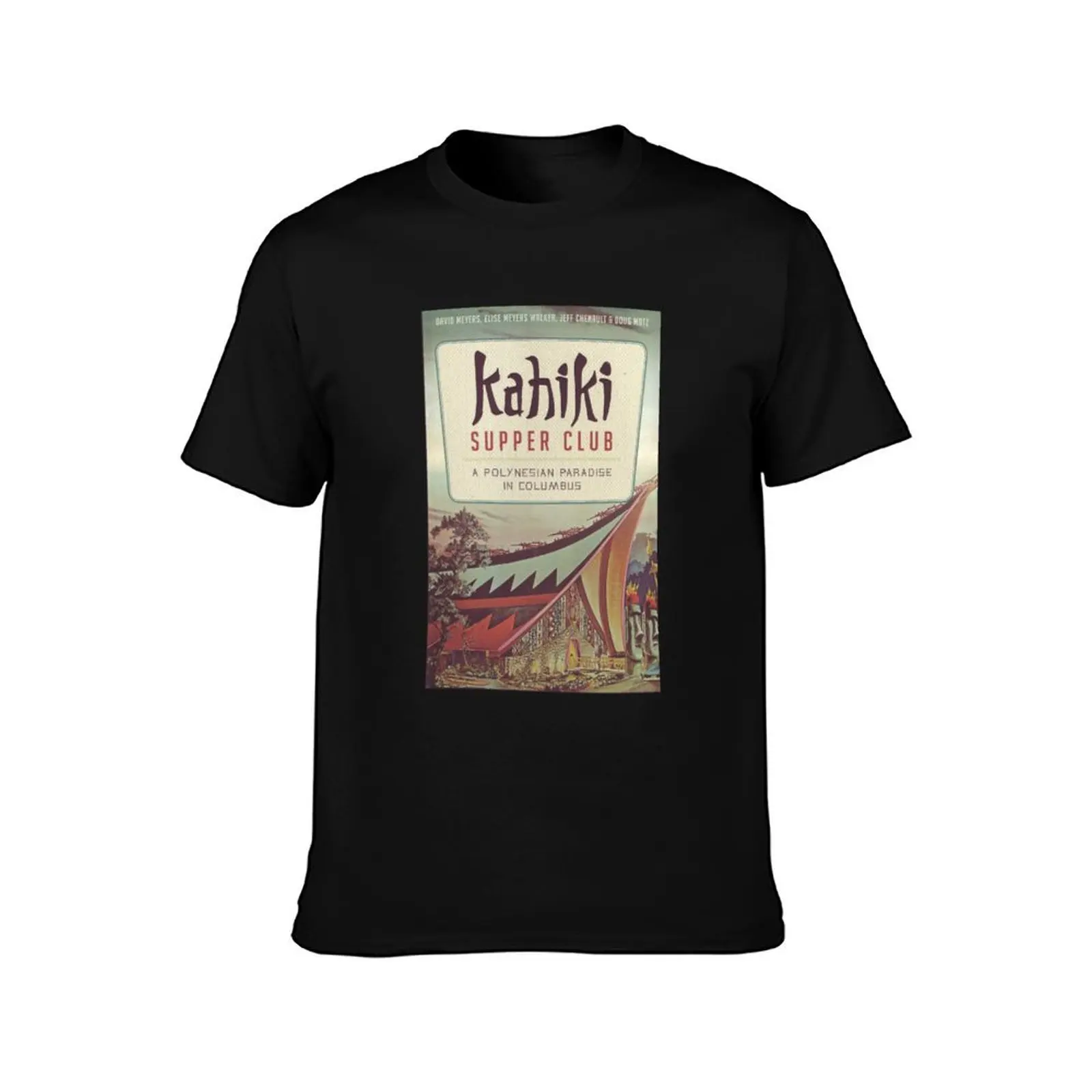 Kahiki Supper Club: A Polynesian Paradise in Columbus T-Shirt Summer Casual Cotton Tee Oversized Streetwear Tops 100% Cotton