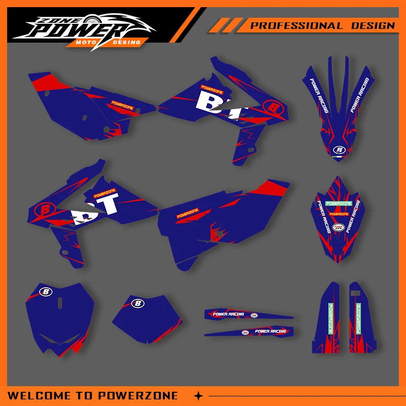 

Графика Powerzone для Beta 2013 2014 2015 2016 2017 RR 250 300 350 400 450 RR наклейки наклейки мотоцикл фон на заказ 02