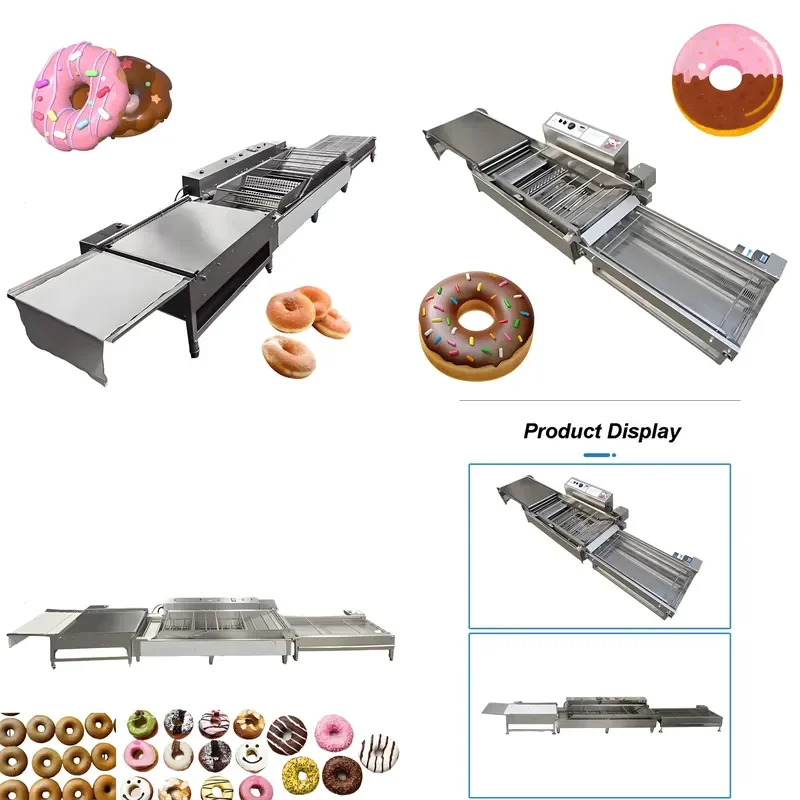 for Efficient Mini Donut Maker Commercial Automatic Three-Line Donut Maker