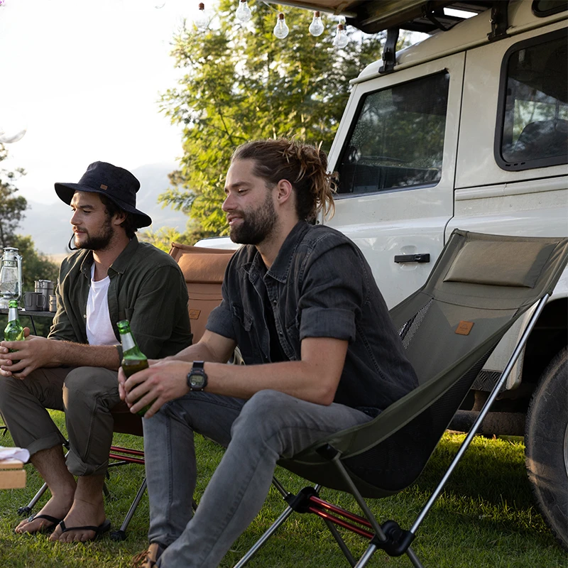 pliante ultralégère à dossier haut, chaises à bascule portables, camping, pêche en plein air