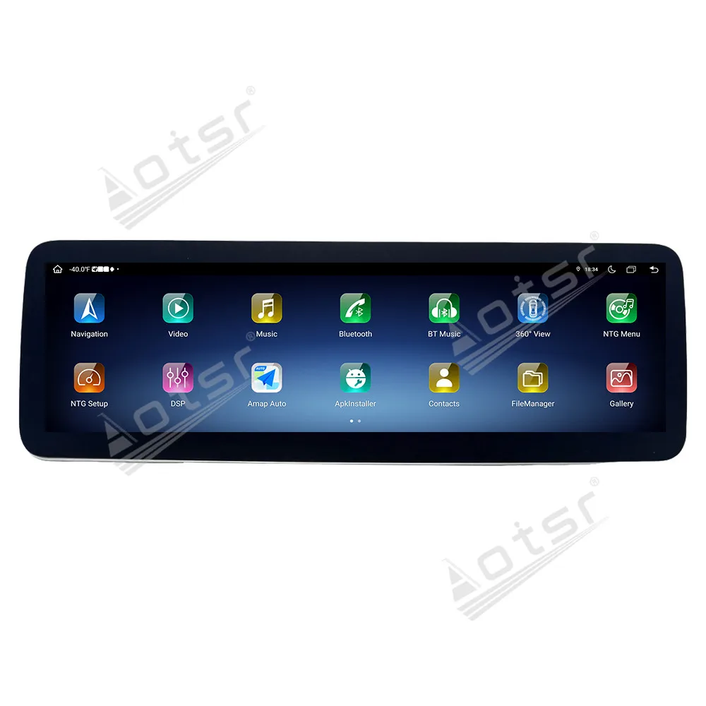 Car Radio For Mercedes Benz A GLA CLA 5.0 System 2016-2018 Car Multimedia Video Player GPS Navigation Carplay Unit Horizontal