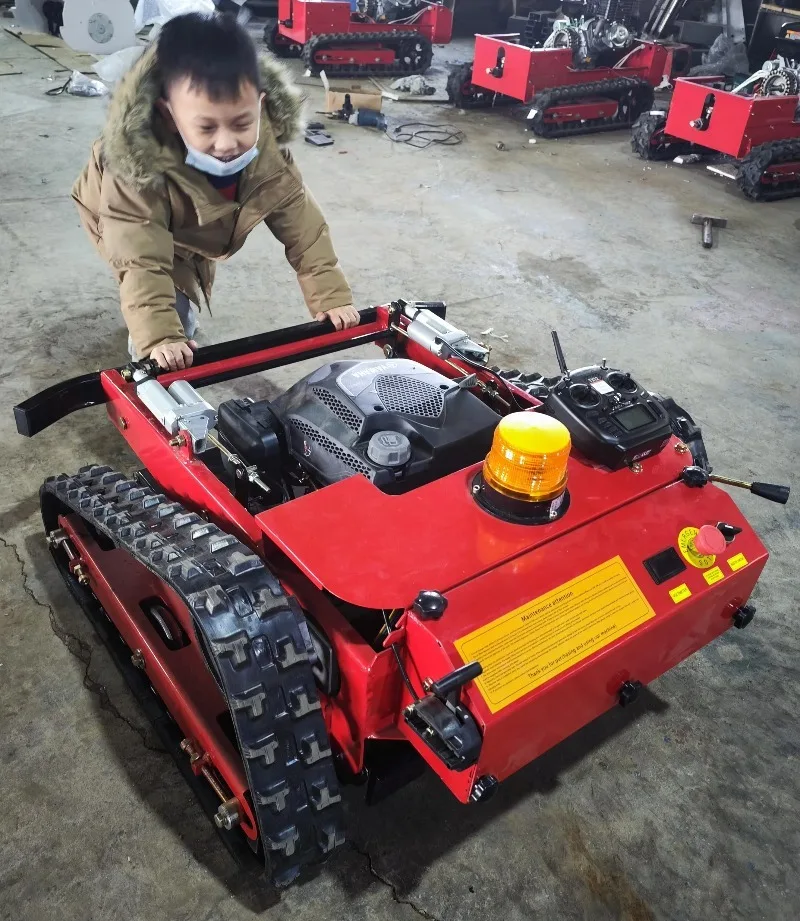 

High Quality Higu Remote Control Lawn Mower 4-Stroke 24V for Garden Football Field Golf Course