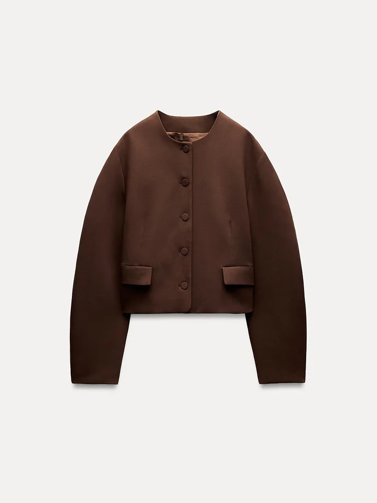 

New Autumn Women's Long Sve Suit Jaet Casual Skirt Set Faionable Workwear Comfortable Fit Student orm