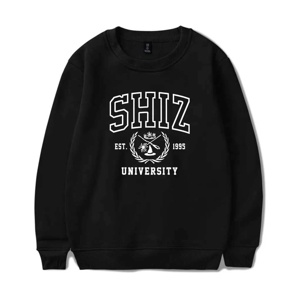 Felpa della Shiz University Changed For Good Felpa Maglione malvagio Maglione girocollo a maniche lunghe Pullover novità uomo/donna